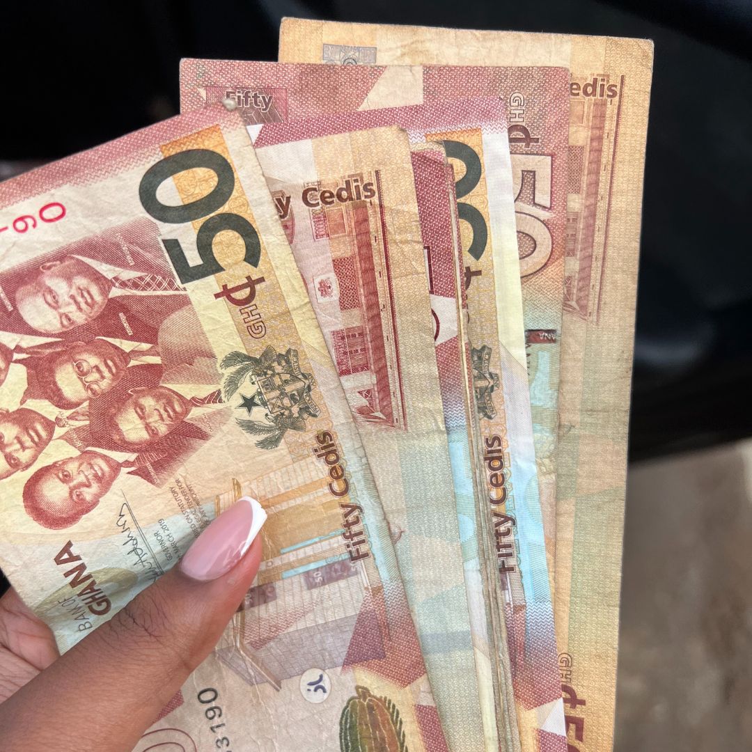 Ghanaian Cedis - Cash in Ghana 