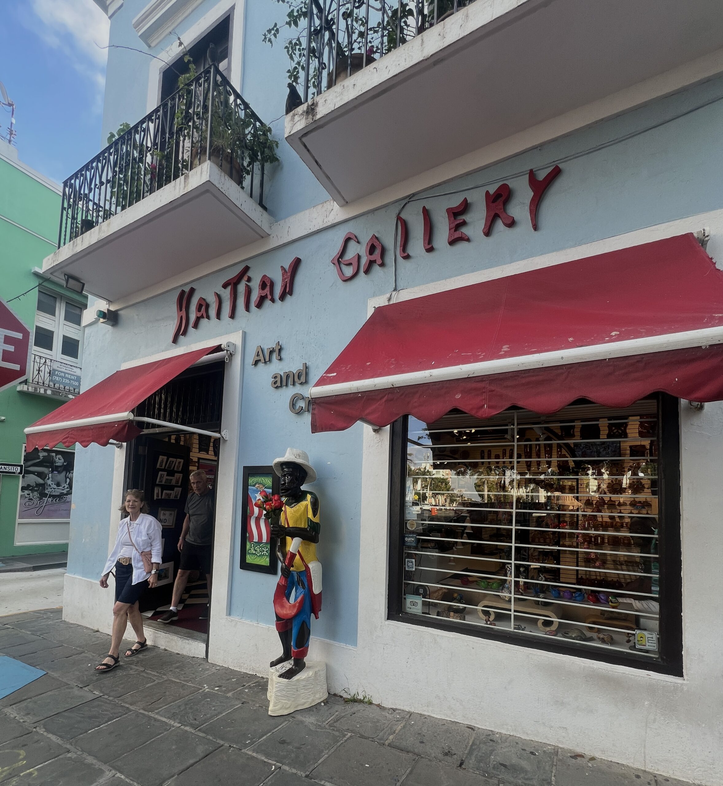 Haitian Art Gallery Storefront 