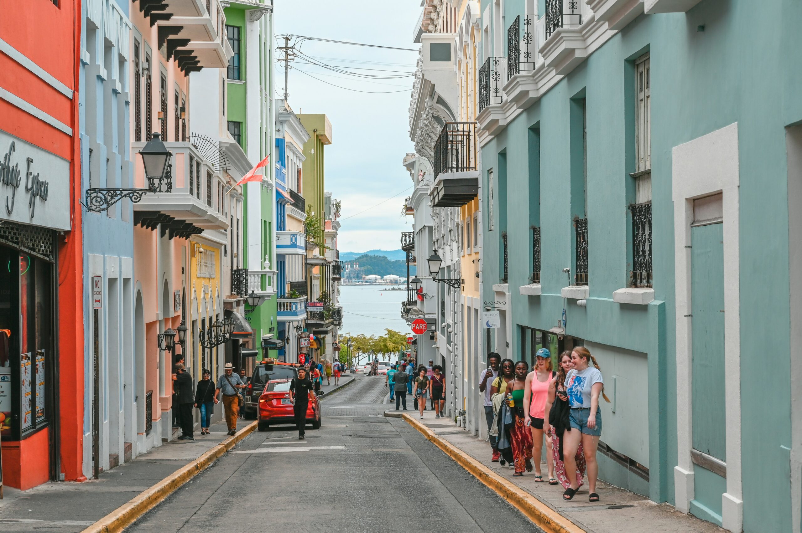 The streets of Old San Juan 