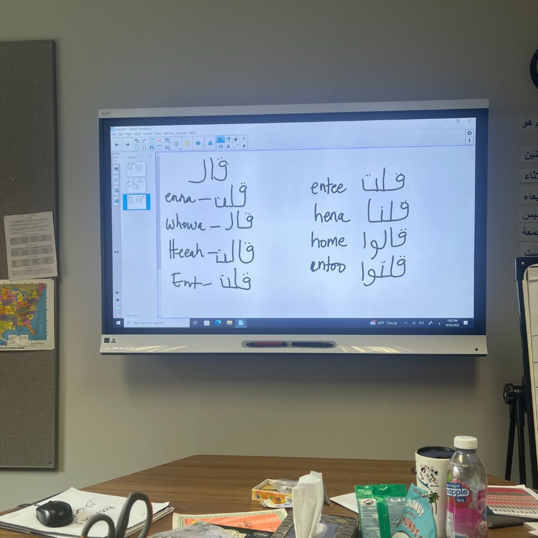 Arabic verb conjugation 