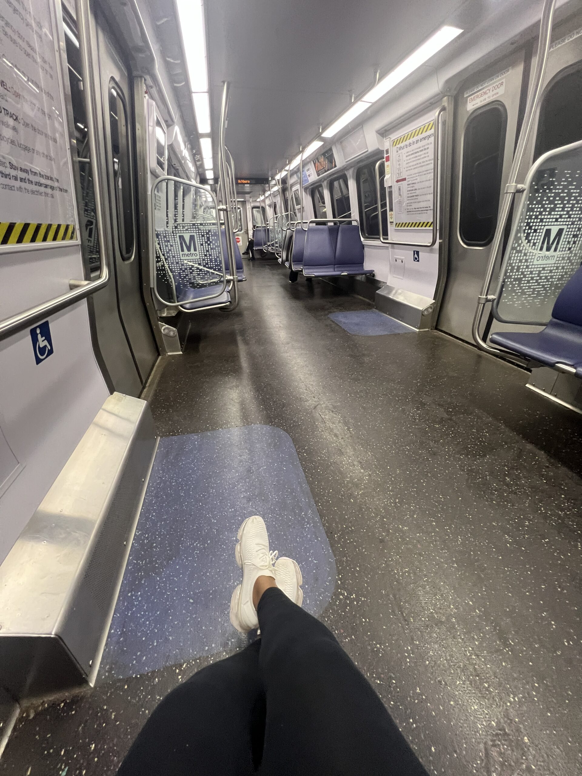 Interior of the Metro 