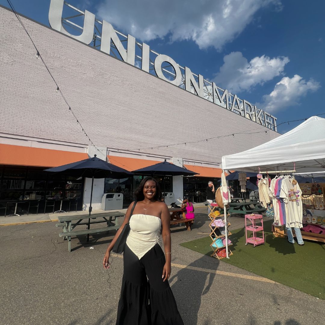 Christina Jane at the Union Market 