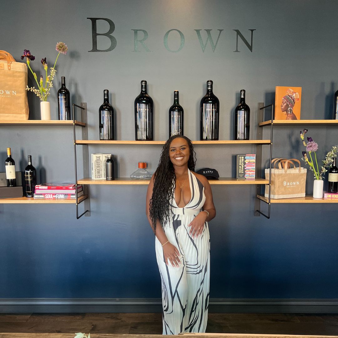 My Time at the Brown Estate Winery in Napa Valley - Being Christina Jane