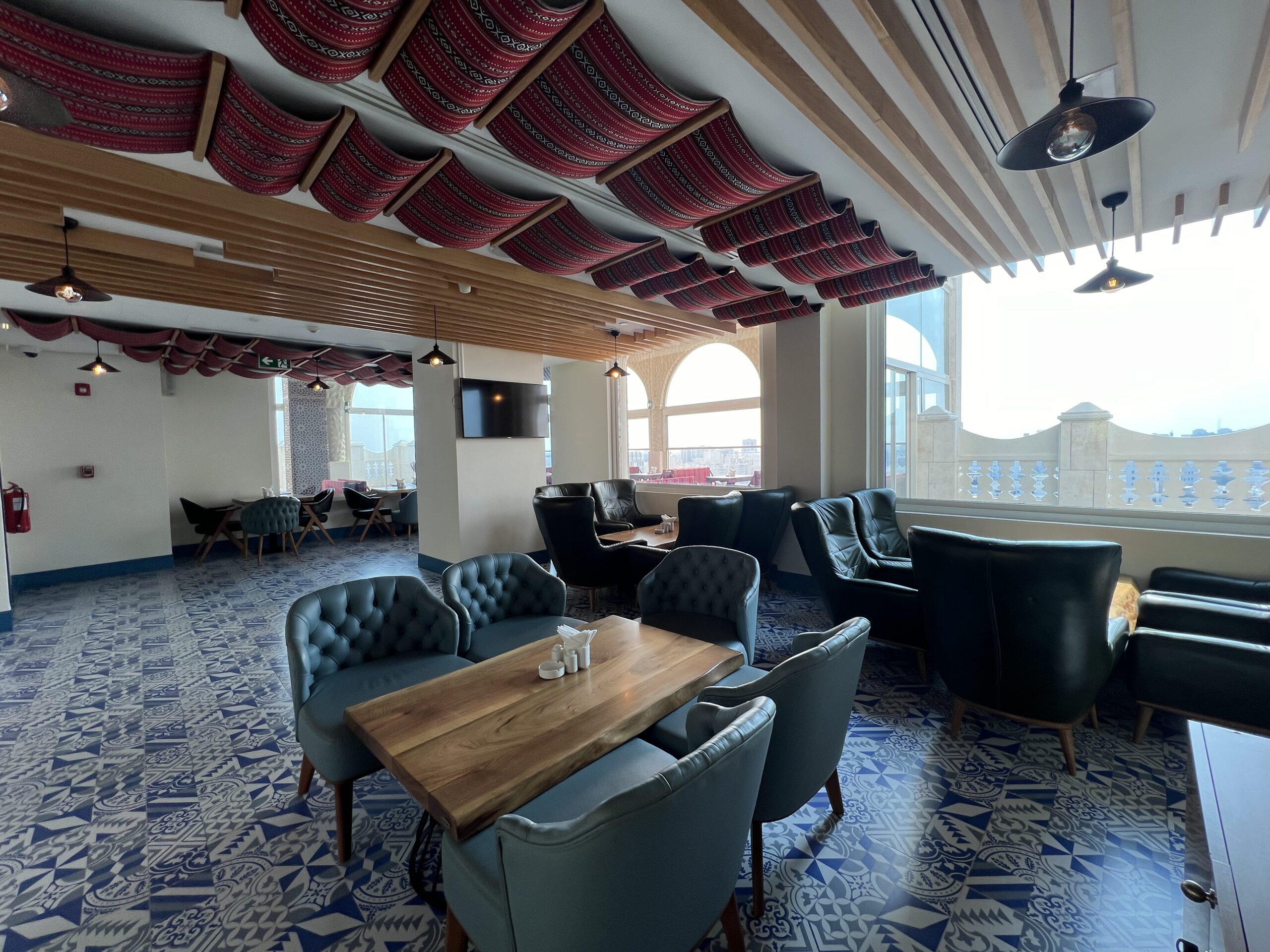 Inside of the Sahra Lounge 