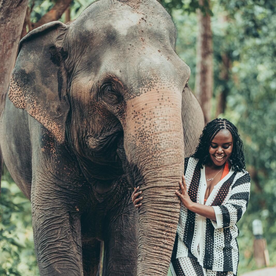 Christina Jane in chiang Mai as a solo traveler 