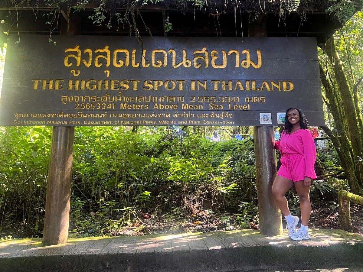 Highest spot in Thailand 