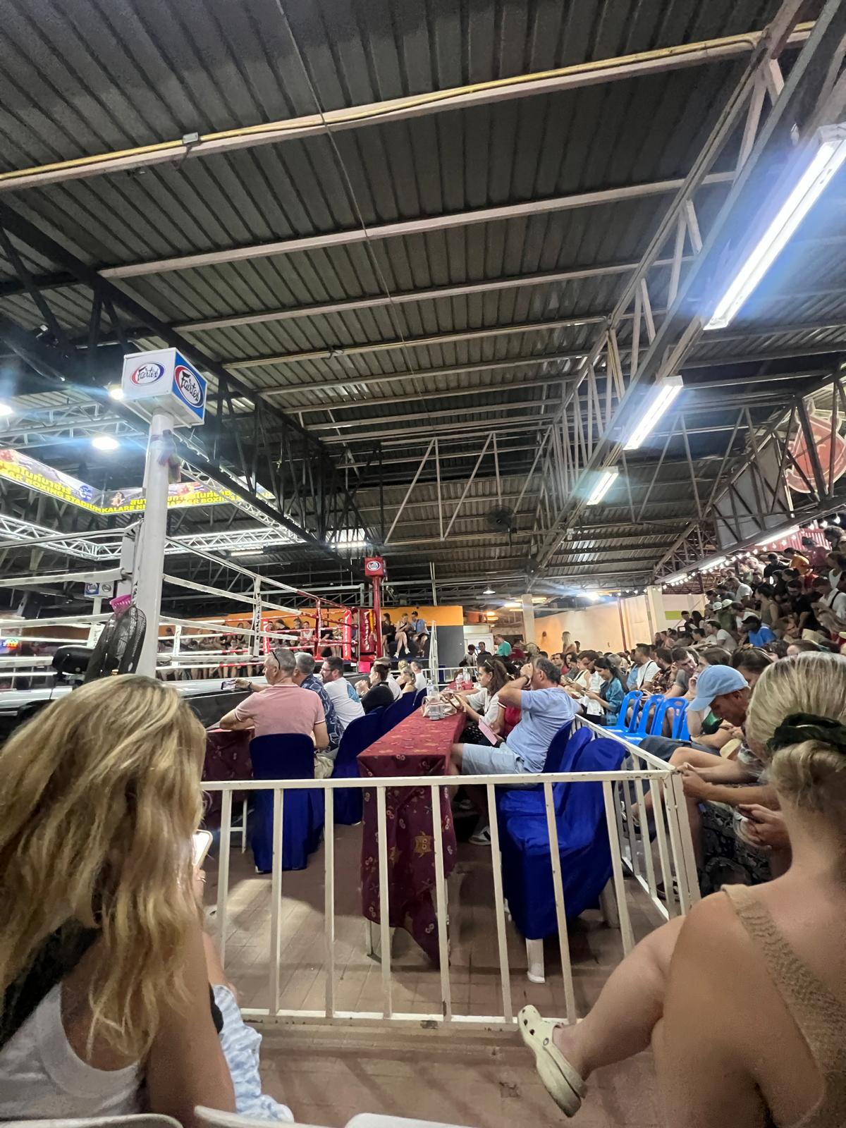 Muay Thai match in Chiang Mai 