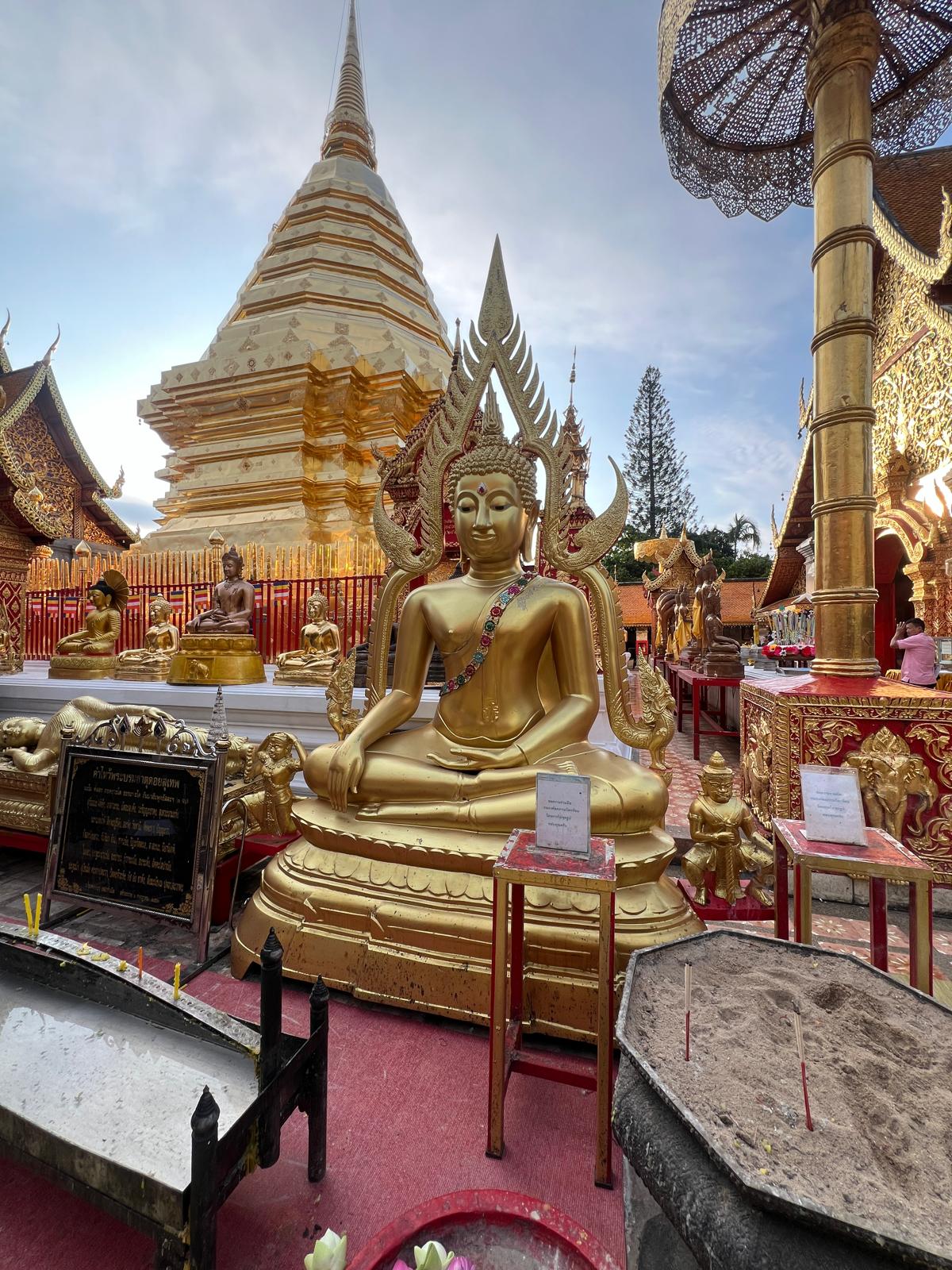 Inside of the temple 