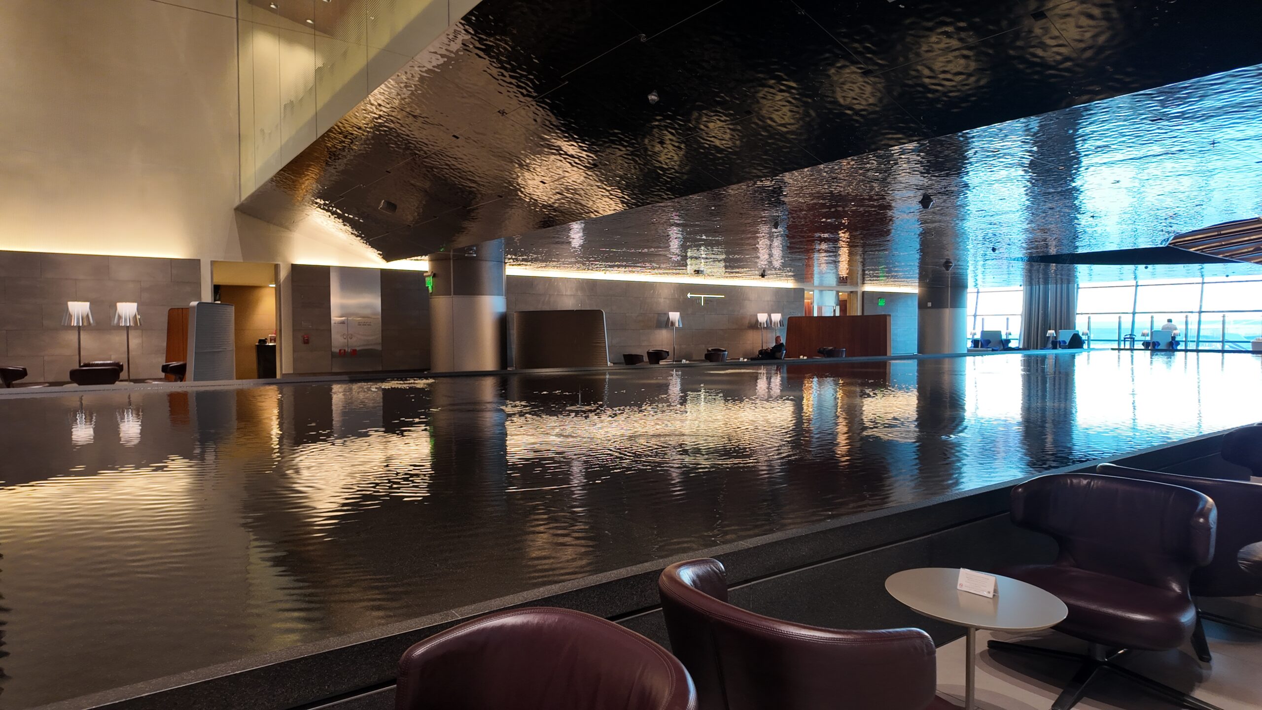 Business Class Lounge -- Reflecting Pool 